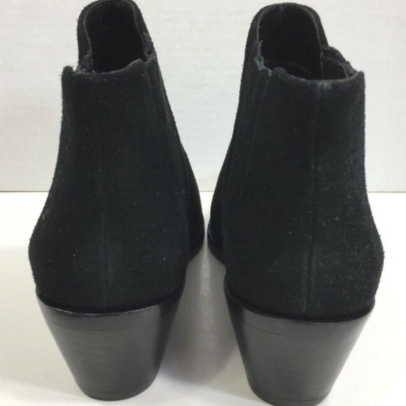 New Joie Barlow black suede ankle booties size 6 & 7 - Picture 7 of 14